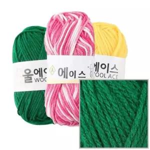 고품질 뜨개질 에이스 뜨개실 NO.481 4개입 털실 (WFJQMC4)