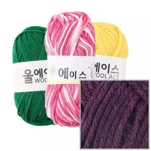 고품질 털실 NO.482 4개입 뜨개질 뜨개실 에이스 (WFJQMC5)
