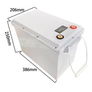 280Ah 90Ah 105Ah 상자 Lifepo4 배터리 보관함 나사 유형 12V 태양 전지 케이스 RV 요트 플라스틱