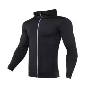 [프로셀러] 남성 얇은 운동복 아우터 여름 러닝 메쉬 후드 집업