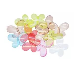 모양구슬(A-14) - 투명나비 모양구슬 모양진주 팔찌만들기 목걸이만들기