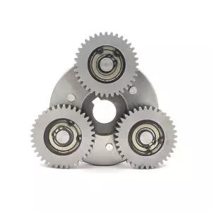 전기 자전거 전동  Bafang 모터 전자 자동차 스틸 기어 교체 부품 용 70mm 클러치가있는 36T 38mm 유성