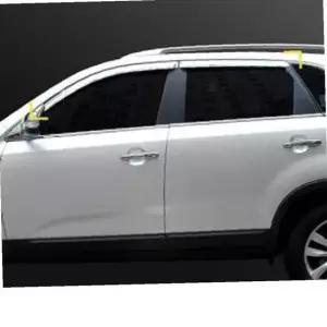 쏘렌토R 크롬 썬바이저 윈도우 자동차