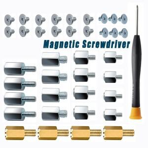 ASUS호환  Gigabyte  ASRock  msi호환  마더보드용 마그네틱 드라이버가 포함된 40개 PCIe NVMe M.2 SSD 장