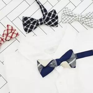 컬러 체크 보타이 B WF319EB