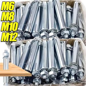 5/1피스 외부 육각 확장 볼트 셀프 태핑 나사 금속 튜브 파이프 드릴링 플러그 벽 앵커 패스너