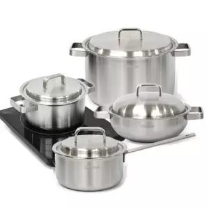 고품질 퀸센스 통5중 인덕션 스텐 냄비 편수 양수 곰솥28 통5중 (WFK9VS1)