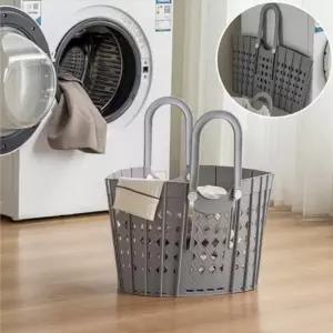 누아노 접이식 세탁 대용량 이동식 빨래 바구니 (WFKADFD)