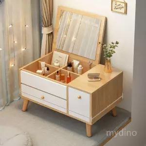 좌식 화장대 거울 원룸 콘솔형 학생 수납 서랍 소형