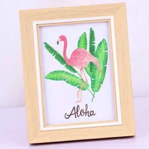 사진액자 탁상용 액자 인테리어 나무 소형 포토 우드 WFIKSJD