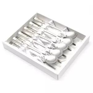 스텐 숟가락 젓가락 수저 국산 5벌 로즈 수저세트