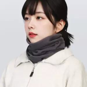 겨울 기모 머플러 커플 심플 보온 넥워머 마스크 (WFKAFBT)