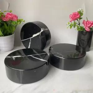 스피커 오석 받 오디오장식장 대리석재 직경