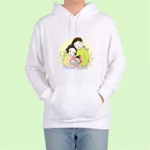 [하프클럽/]가정의달 후드티 seventeen 디자인 행복한가족 커플티