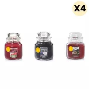 양키캔들 향초 겨울 인테리어 캔들 선물용 3개 X4