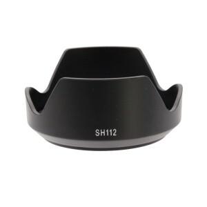 SH112 렌즈 후드 SONY호환 E SEL-1855 18-55mm f/3.5-5.6   SEL-16F28 16mm f/2.8 FE 28mm F2 35mm F1.8 용