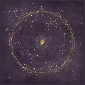 두꺼운 벨벳 타로카드 별자리스프레드천 사주 철학관 테이블보 미끄럼방지