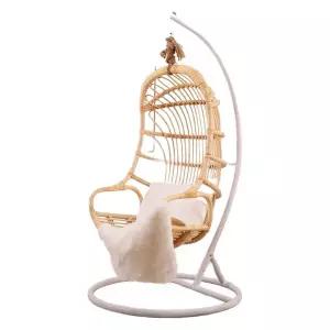 대나무 그네 공중 스윙 실내 흔들의자 의자 테라스