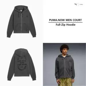푸마 PUMA 나우 멘 코트 풀집 후디 634744 - 31 PUMA.NOW MEN COURT Full-Zip Hoodie 257912