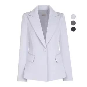 [비비드시크릿가너]여성 메종 스판 싱글 버튼 겨울 정장 자켓
