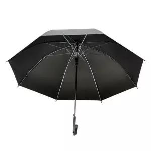 행사우산 기념품장우산 증정품용 손잡이 행사 자동검은우산 반투명검징 (WFKC0LX)