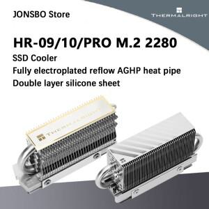 Thermalright HR-10 2280 PRO M.2 SSD 솔리드 스테이트 드라이브 방열판 히트파이프 냉각 조끼(온도 조절