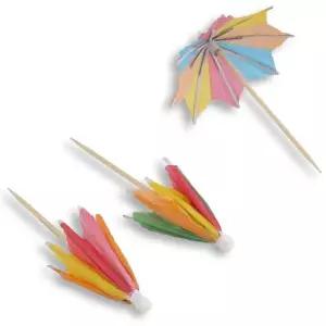 [골드스마일]음료 디저트 카페 칵테일 장식 이쑤시개-비치파라솔