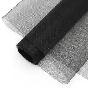 고품질 튼튼한 설치 방충망 창문 모기장 셀프 교체용 블랙 (WFKDVYL)