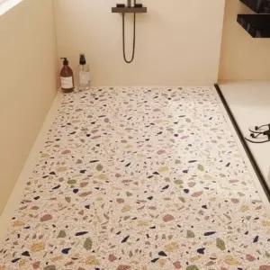 코일 매트 욕실 바닥 미끄럼방지 물빠짐 예쁜 (WFKEMRL)