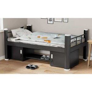 북유럽 철제 침대틀 고양이 검정 프레임 아파트 슈퍼 1200x1900