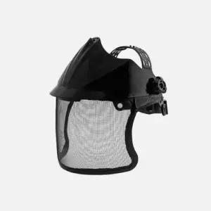 인터텔론 철망보안면 맨머리형작업자보호 얼굴 산업안전용품 지킴이 식보 망사