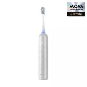 모바 Fresh Pro 스마트 전동칫솔 실버 IoT 앱연동 AI압력조절 10단계 진동조절 3D클린 플라그 제거