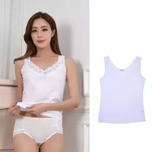 기본 스타일 순면 100 여성 런닝 가벼운착용감 깔끔 심플나시 신축성좋은 베이직코디 속옷 민소매티셔츠 나