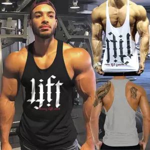 LD-1264 헬스나시(리프트) 남성 남자 패션 민소매티 캐주얼 스포츠 트레이닝 체육 데일리 나시