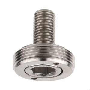 호환 MXLD 8x15mm 자전거 크랭크 볼트 사각 테이퍼 하단 브래킷 고정 티타늄 합금 내구성