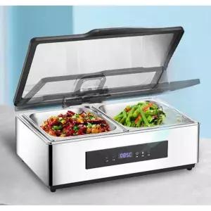 미니 반찬 보온 호텔 식재료 원형 토핑 보온통 식당