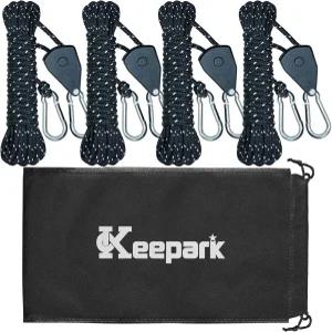 래칫 시스템 풀리 및 강화 금속 기어로 로프를 묶는 캠핑 로프 캐노피 텐트용 헤비 듀티 조절 가능한 가이