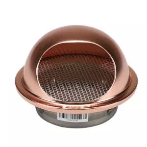 금강 후드캡 황동 스텐 도금 100파이 SUS201 낱개판매 환기캡 환기구캡