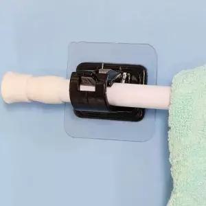 커튼 봉 후크 블랙 커튼봉홀더 압축봉행거 압축봉홀더 WEC9E14