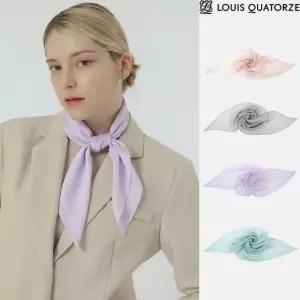 갤러리아 [루이까또즈] 마리솔리드 실크 마름모 스카프 2DSD608