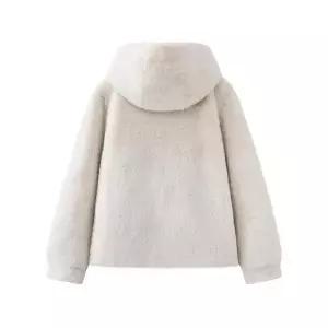 여자 가죽 자켓 재킷 뽀글이 코트 겨울 퍼 일체형 BE4