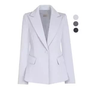 [하프클럽/비비드시크릿가너]여성 메종 스판 싱글 버튼 겨울 정장 자켓