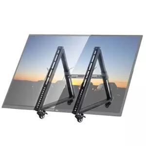 이동식 프롬프터 거치대 바닥 방송 모니터 무대 TV