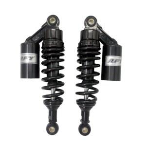 말로후사 11인치 280mm 페어 모터사이클 쇼크 업소버 리어 서스펜션 범용 호환 혼다 스즈키 야마하 가와사키 ATV Go 카트 쿼드 더트 스포츠 바이크 (올 블랙)