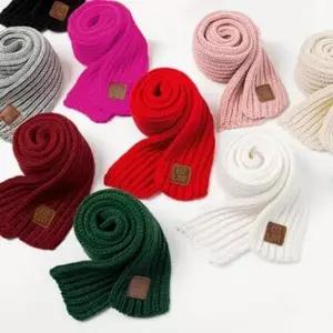 겨울 스카프 니트 목도리 여성 겨울머플러 따뜻한 머플러 스카프 머플러 목도리 코디 겨울 따뜻한