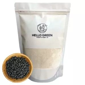 헬로우그린 볶은 쥐눈이콩 분말 400g 팩 가루 컬러푸드 약콩 서목태 건강차 식물성단백질
