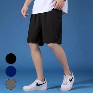 [골드스마일]남성용 시원한 헬스용 아이스 쿨 반바지 운동 트레이닝웨어