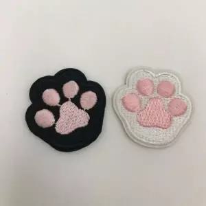 [골드스마일]와펜 스티커 패치 고양이 발바닥 자수 냥젤리 의류 고