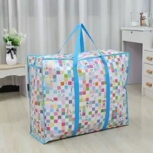 ( )리유저블 지퍼 타포린백70x55cm 스위티 쇼핑가방