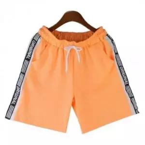 [골드스마일]남성용 여름 밴딩 트레이닝 반바지 옆줄 포인트 팬츠